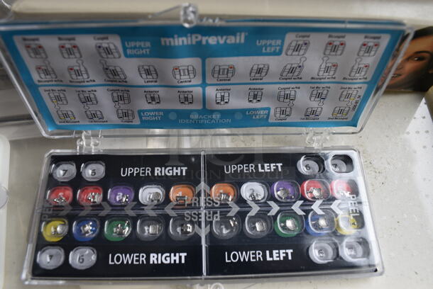 ALL ONE MONEY! Lot of Various Items in White Poly Bin. Includes Band Pushers and Brackets. 9.5x6x2.5 - Image 4 of 6