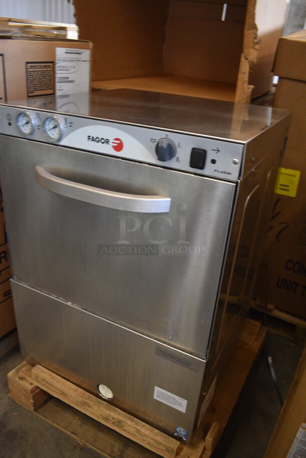BRAND NEW! Fagor Model FI-48W Stainless Steel Commercial Undercounter Dishwasher. 208-240 Volts, 1 Phase. 23.5x26x32 - Image 2 of 11