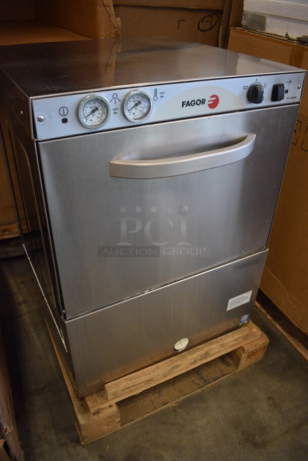 BRAND NEW! Fagor Model FI-48W Stainless Steel Commercial Undercounter Dishwasher. 208-240 Volts, 1 Phase. 23.5x26x32 - Image 3 of 11