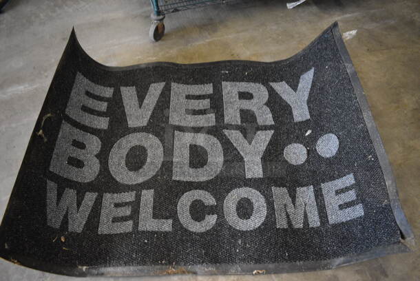 Every Body Welcome Floor Mat. 72x48 - Image 1 of 4