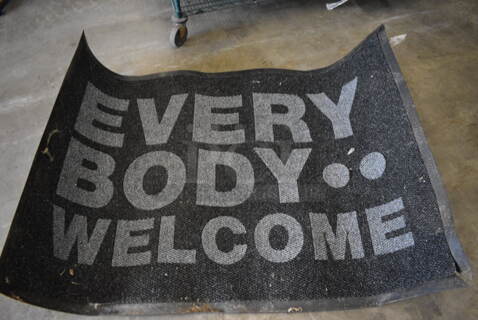 Every Body Welcome Floor Mat. 72x48