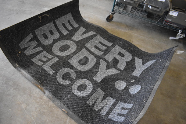 Every Body Welcome Floor Mat. 72x48 - Image 2 of 4