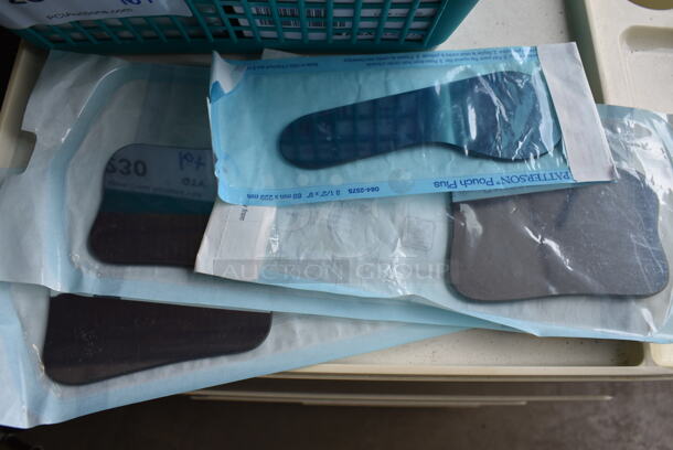 ALL ONE MONEY! Lot of Various Items Including Mirrors and Archwire Packs in  Aqua Poly Bin. 12x7.5x4 - Image 2 of 5