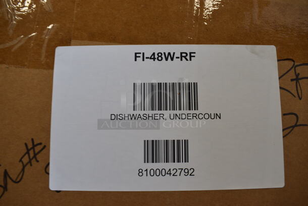 BRAND NEW! Fagor Model FI-48W Stainless Steel Commercial Undercounter Dishwasher. 208-240 Volts, 1 Phase. 23.5x26x32 - Image 10 of 11