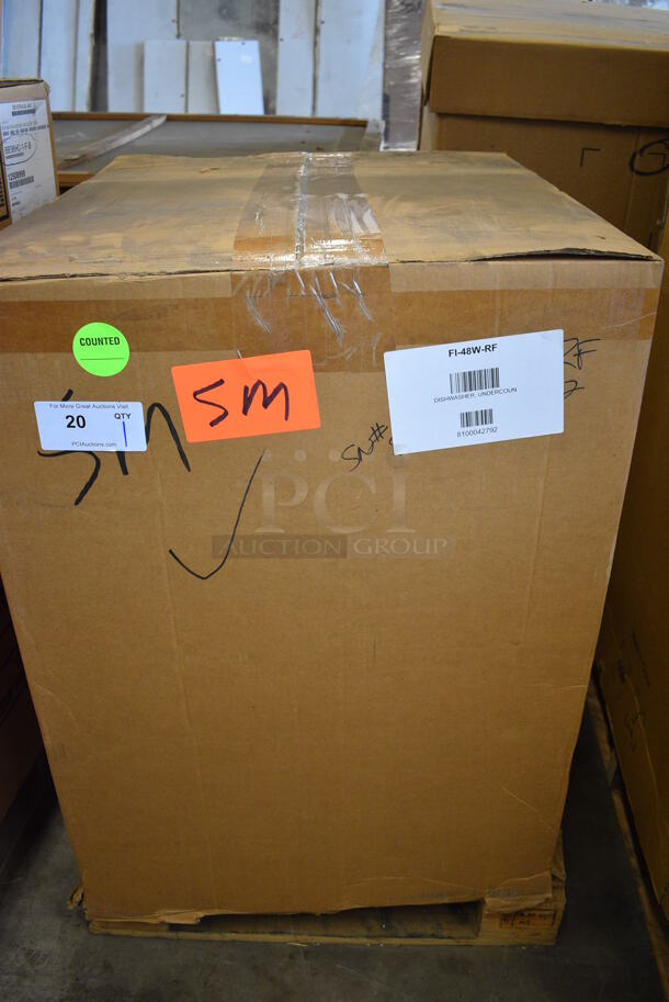 BRAND NEW! Fagor Model FI-48W Stainless Steel Commercial Undercounter Dishwasher. 208-240 Volts, 1 Phase. 23.5x26x32 - Image 11 of 11