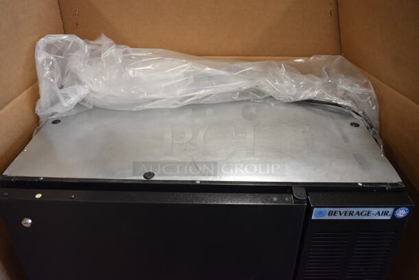 BRAND NEW! Beverage Air Model BB36HC-1-F-B Stainless Steel Commercial Single Door Back Bar Cooler. 115 Volts, 1 Phase. 36x23.5x34.5. Tested and Working! - Image 9 of 11