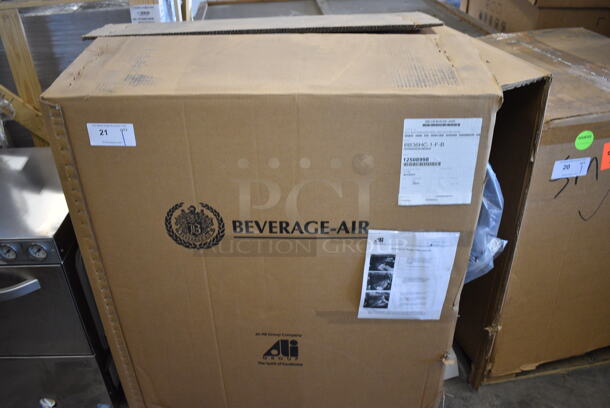 BRAND NEW! Beverage Air Model BB36HC-1-F-B Stainless Steel Commercial Single Door Back Bar Cooler. 115 Volts, 1 Phase. 36x23.5x34.5. Tested and Working! - Image 10 of 11