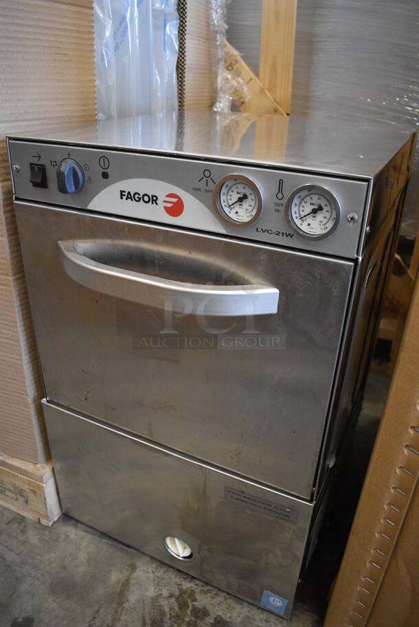 BRAND NEW! Fagor Model LVC-21W Stainless Steel Commercial Undercounter Dishwasher. 208/220/240 Volts, 1 Phase. 18.5x23x28.5 - Image 2 of 7
