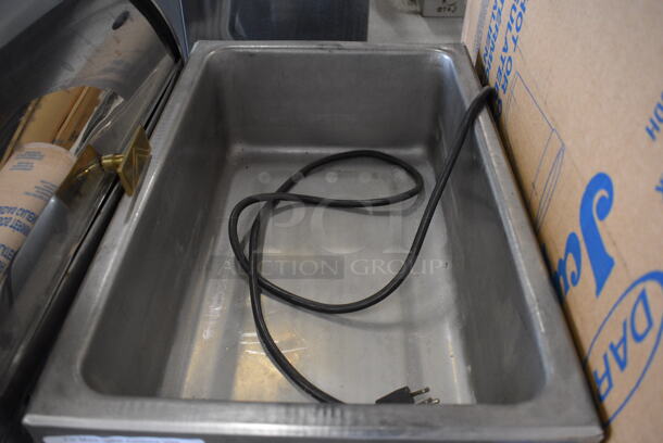 NICE! APW Wyott Stainless Steel Commercial Countertop Food Warmer. 115 Volts, 1 Phase. 14x23x9.5. Tested and Working! - Image 2 of 4