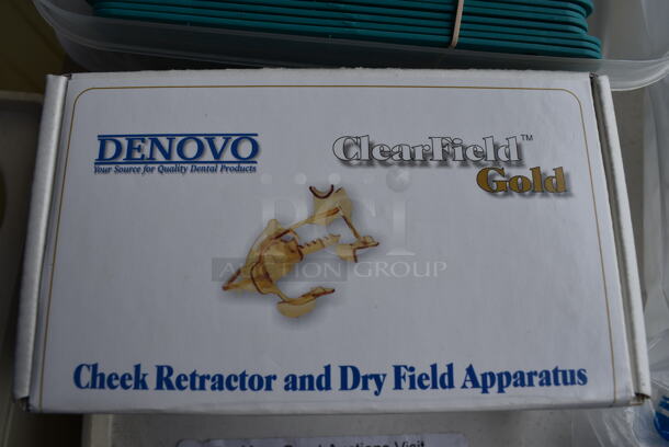 ALL ONE MONEY! Lot of Various Items Including Aligner Chews and Cheek Retractor in Blue Poly Bin. 11x12x9 - Image 8 of 8