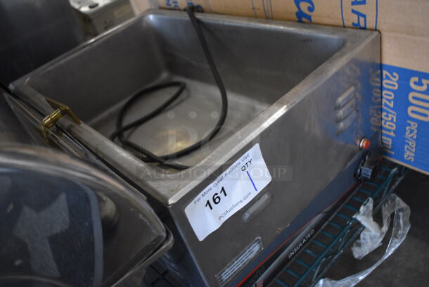 NICE! APW Wyott Stainless Steel Commercial Countertop Food Warmer. 115 Volts, 1 Phase. 14x23x9.5. Tested and Working! - Image 3 of 4