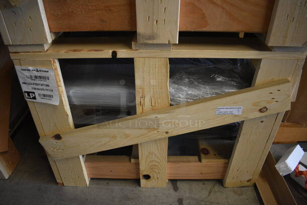 BRAND NEW! American Range Model ARMG-124-24 Stainless Steel Commercial Propane Gas Powered Flat Top Griddle. 24x33x14 - Image 7 of 8