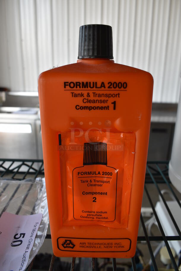 2 Formula 2000 Tank and Transport Cleanser Bottles. 3.5x3x8.5. 2 Times Your Bid!
