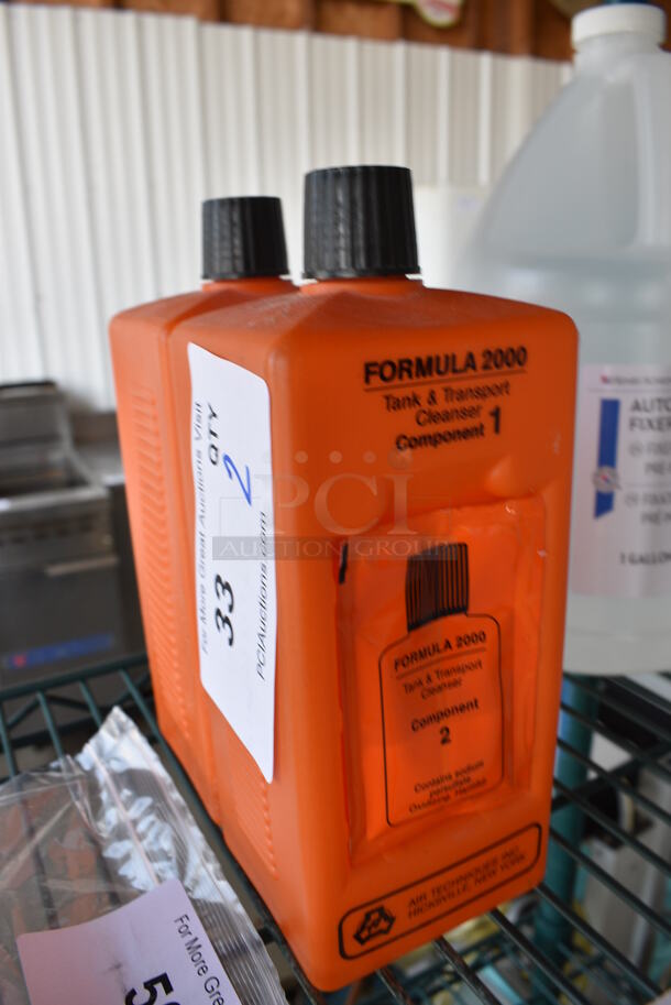 2 Formula 2000 Tank and Transport Cleanser Bottles. 3.5x3x8.5. 2 Times Your Bid! - Image 2 of 3