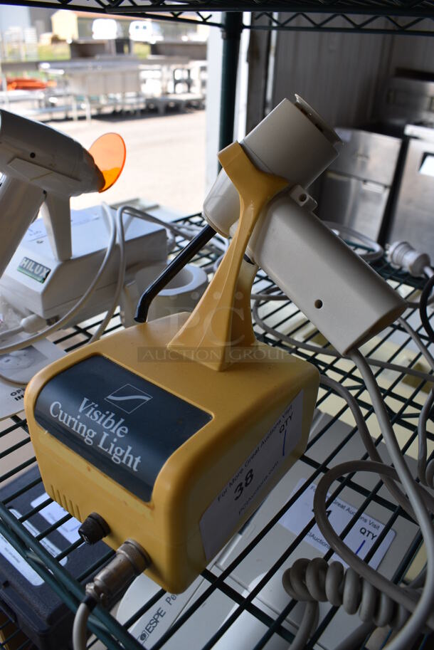 Henry Schein Model CU-75 Countertop Visible Curing Light on Stand. 5x6x10 - Image 2 of 4