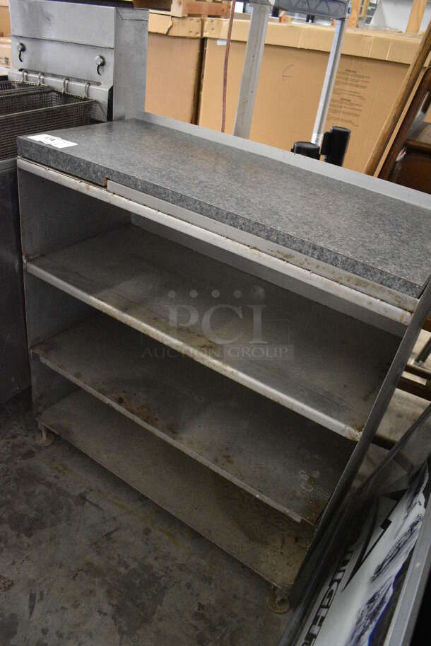 Counter w/ 3 Undershelves. 33.5x15x35.5 - Image 4 of 4