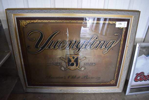 Framed Yuengling Sign. 45x1.5x35