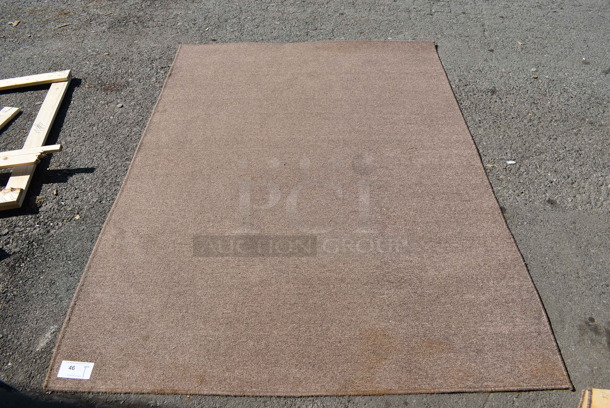 Brown Rug. 85x60 - Image 1 of 5