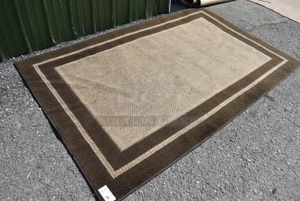 Brown and Tan Rug. 97x60 - Image 2 of 4
