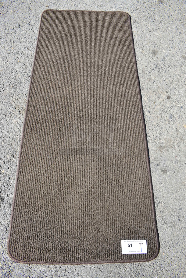 Brown Rug. 60x24