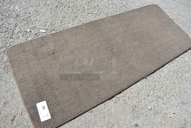 Brown Rug. 60x24 - Image 2 of 3