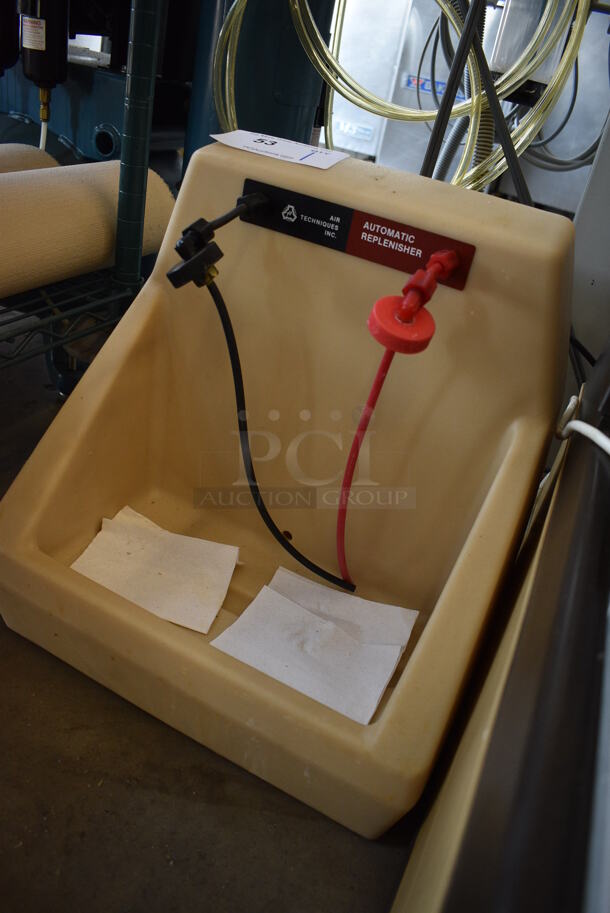 Air Techniques Model 43700 Tan Poly Automatic Replenisher. 15x12x16 - Image 2 of 6