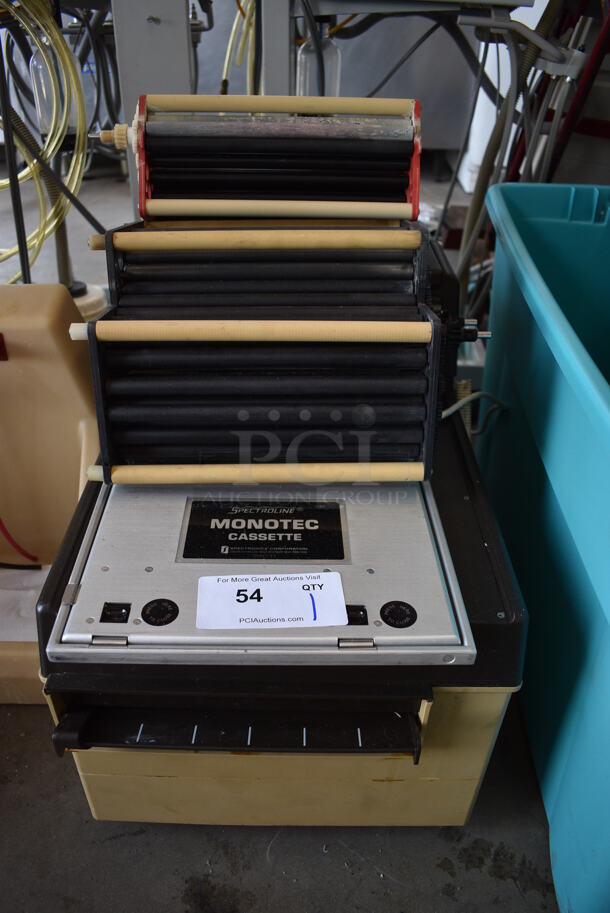 Spectroline Metal Countertop Monotec Casssette. 14x26x17