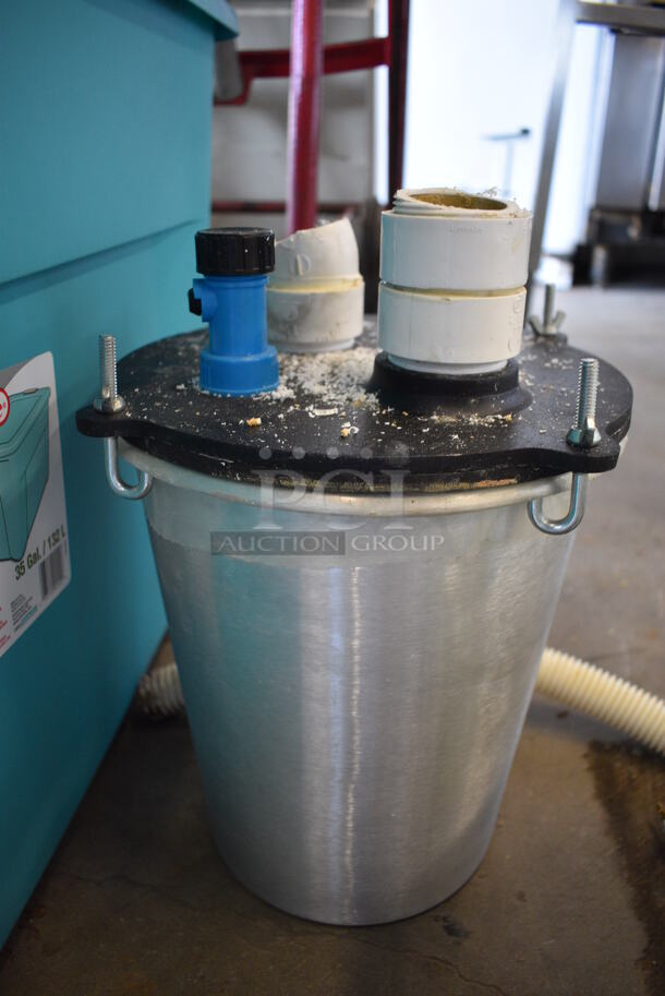 WM Whip Mix Model 3C 12" Orthodontic Model Trimmer w/ Catch Drain To Filter Dental Mold Plaster From Water. 115 Volts, 1 Phase. 17x20x17. Tested and Working! - Image 9 of 9