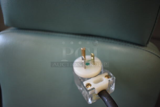 Ritter Model H3L Reclining Green Dentist Chair. 115 Volts, 1 Phase. 24x52x48. Tested and Working! - Image 7 of 7