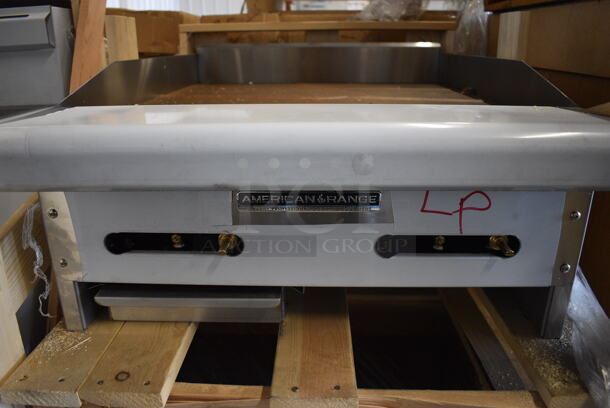 BRAND NEW! American Range Model ARMG-124-24 Stainless Steel Commercial Propane Gas Powered Flat Top Griddle. 24x33x14 - Image 2 of 8