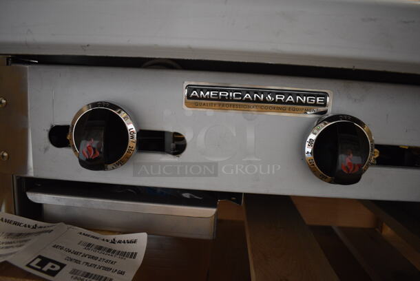 BRAND NEW! American Range Model ARTG-124-24XT Stainless Steel Commercial Propane Gas Powered Flat Top Griddle. 24x33x12.5 - Image 4 of 9