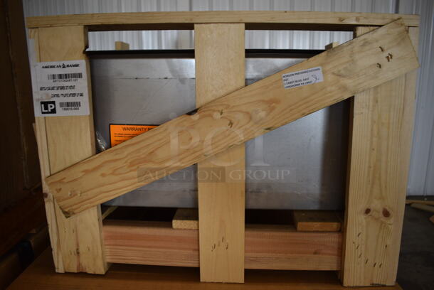 BRAND NEW! American Range Model ARTG-124-24XT Stainless Steel Commercial Propane Gas Powered Flat Top Griddle. 24x33x12.5 - Image 7 of 9