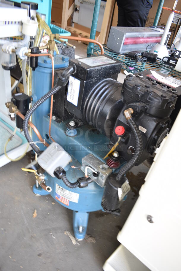 Copeland Model KAT4-0100-CAAN223 Commercial Semi-Hermetic Dental Air Compressor. 115 Volts, 1 Phase. 26x15x27 - Image 3 of 8