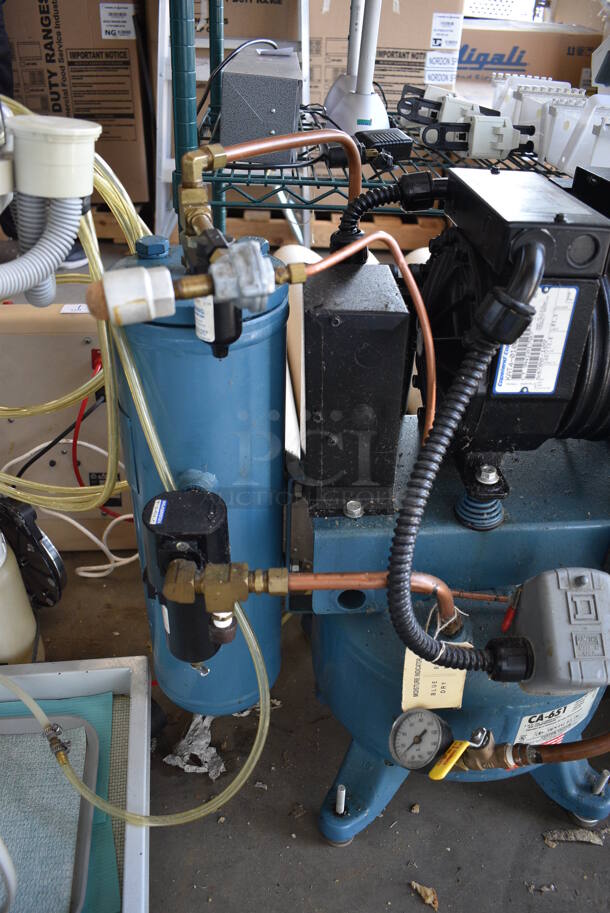 Copeland Model KAT4-0100-CAAN223 Commercial Semi-Hermetic Dental Air Compressor. 115 Volts, 1 Phase. 26x15x27 - Image 4 of 8