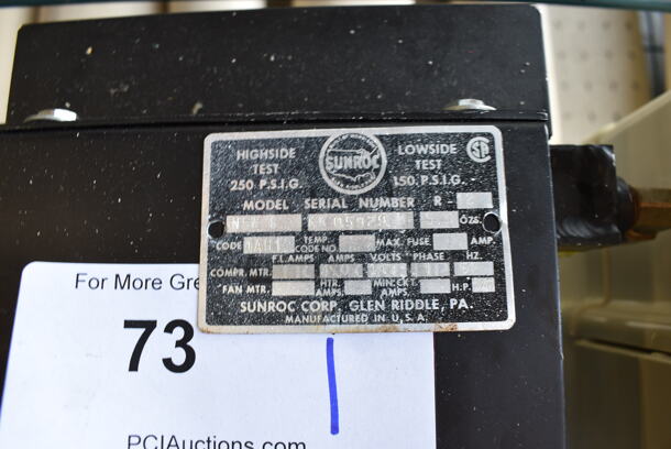 Copeland Model KAT4-0100-CAAN223 Commercial Semi-Hermetic Dental Air Compressor. 115 Volts, 1 Phase. 26x15x27 - Image 7 of 8