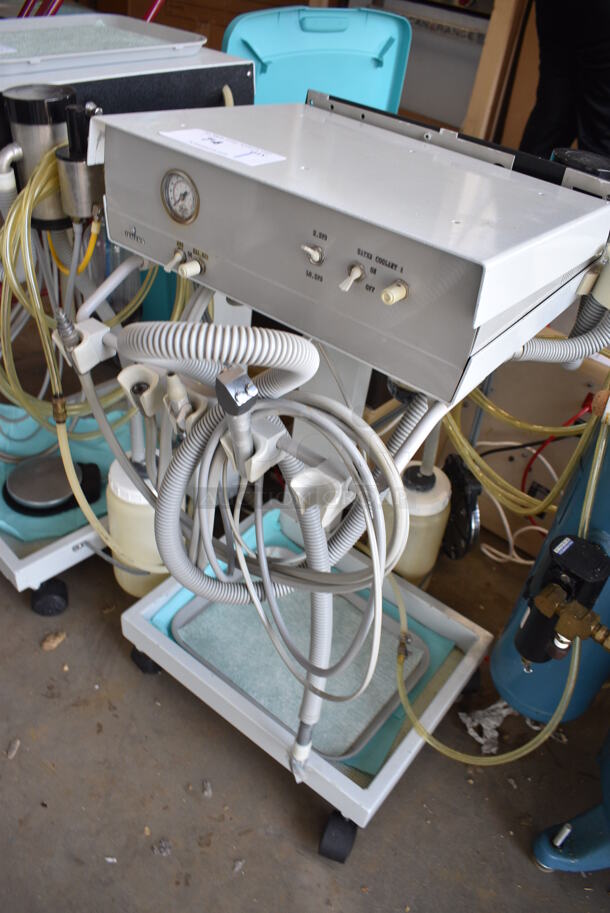 Siemens Floor Style Dental Cart on Casters. 17.5x16x31 - Image 2 of 7