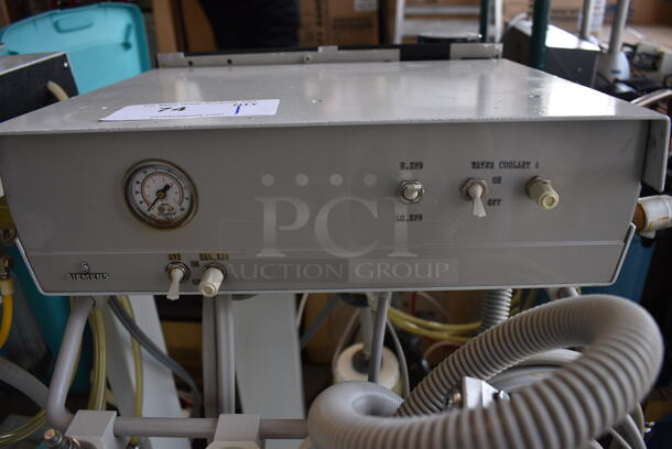 Siemens Floor Style Dental Cart on Casters. 17.5x16x31 - Image 3 of 7