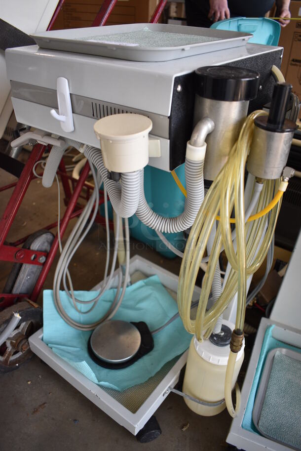 Siemens Floor Style Dental Cart on Casters. 17.5x16x31 - Image 2 of 6