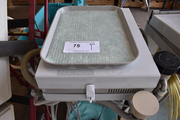Siemens Floor Style Dental Cart on Casters. 17.5x16x31 - Image 4 of 6