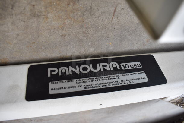 AWESOME! Panoura Model PA810 Metal Commercial Wall Mount X-Ray Apparatus w/ Panoura-10-SU Model PA810 Control Box, Arm and Xray Light Box. Gallery Picture Shows Unit Before Disassembly. Includes 13x40x68, 18x17x59 - Image 10 of 12