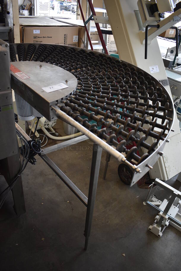 Mettler Toledo Model 0925 Stainless Steel Commercial Conveyor Line. Goes GREAT w/ Items 78 and 79! 52x25.5x39 - Image 1 of 5