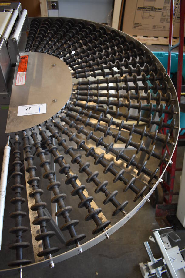 Mettler Toledo Model 0925 Stainless Steel Commercial Conveyor Line. Goes GREAT w/ Items 78 and 79! 52x25.5x39 - Image 2 of 5