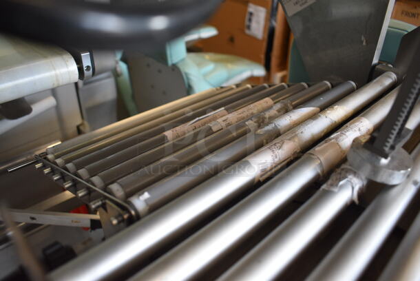 WOW! Mettler Toledo Model 0317 706 Autolabeler Stainless Steel Commercial Floor Style Label Machine. 120/220/240 Volts, 1 Phase. Goes GREAT w/ Items 77 and 79! 52x23x69 - Image 4 of 8