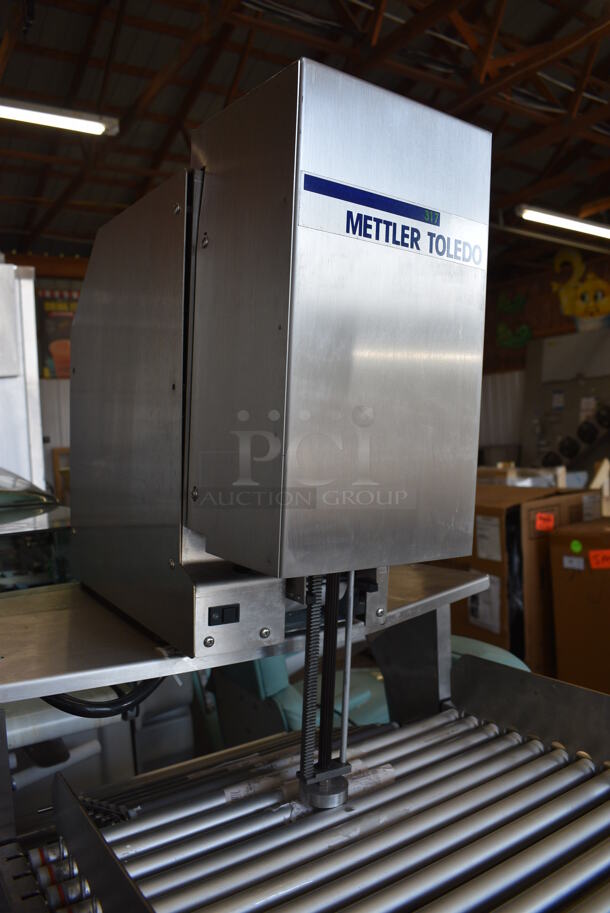 WOW! Mettler Toledo Model 0317 706 Autolabeler Stainless Steel Commercial Floor Style Label Machine. 120/220/240 Volts, 1 Phase. Goes GREAT w/ Items 77 and 79! 52x23x69 - Image 6 of 8
