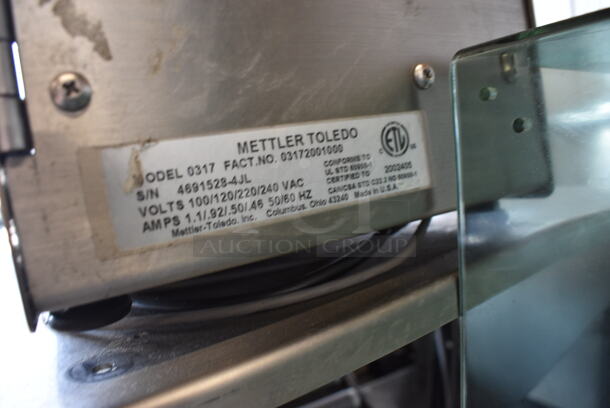 WOW! Mettler Toledo Model 0317 706 Autolabeler Stainless Steel Commercial Floor Style Label Machine. 120/220/240 Volts, 1 Phase. Goes GREAT w/ Items 77 and 79! 52x23x69 - Image 7 of 8