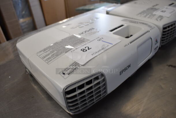 Epson Model H683A LCD Projector. 100-240 Volts, 1 Phase. 12x10.5x3.5 - Image 2 of 5