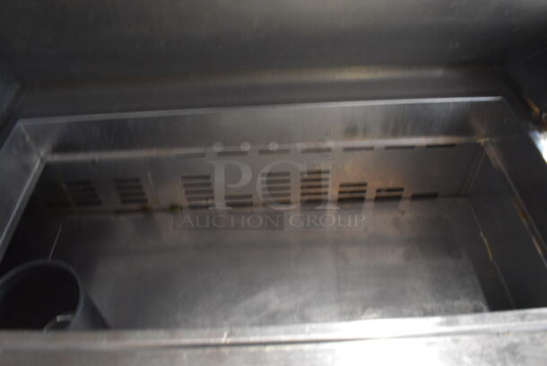 WOW! Turbo Air Model TST-72SD Stainless Steel Commercial Sandwich Salad Prep Table Bain Marie Mega Top on Commercial Casters. 115 Volts, 1 Phase. 72.5x30x43. Tested and Powers On But Does Not Get Cold - Image 5 of 9