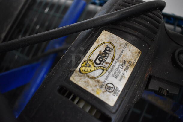 Cobra Blue Metal Drain Cleaner Snake Drum. 11x17x16 - Image 4 of 4