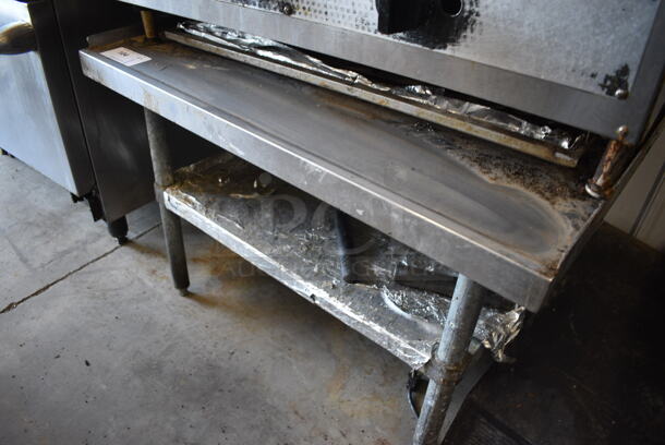 Stainless Steel Commercial Equipment Stand w/ Undershelf. 36x30x26 - Image 3 of 3