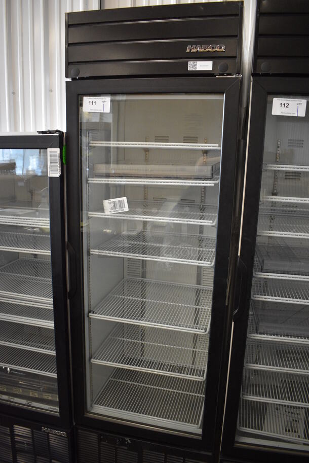 WOW! 2019 Habco Model SE18 Metal Commercial Single Door Reach In Cooler Merchandiser w/ Poly Coated Racks. 115 Volts, 1 Phase. 24x24x78. Tested and Working! - Image 3 of 5